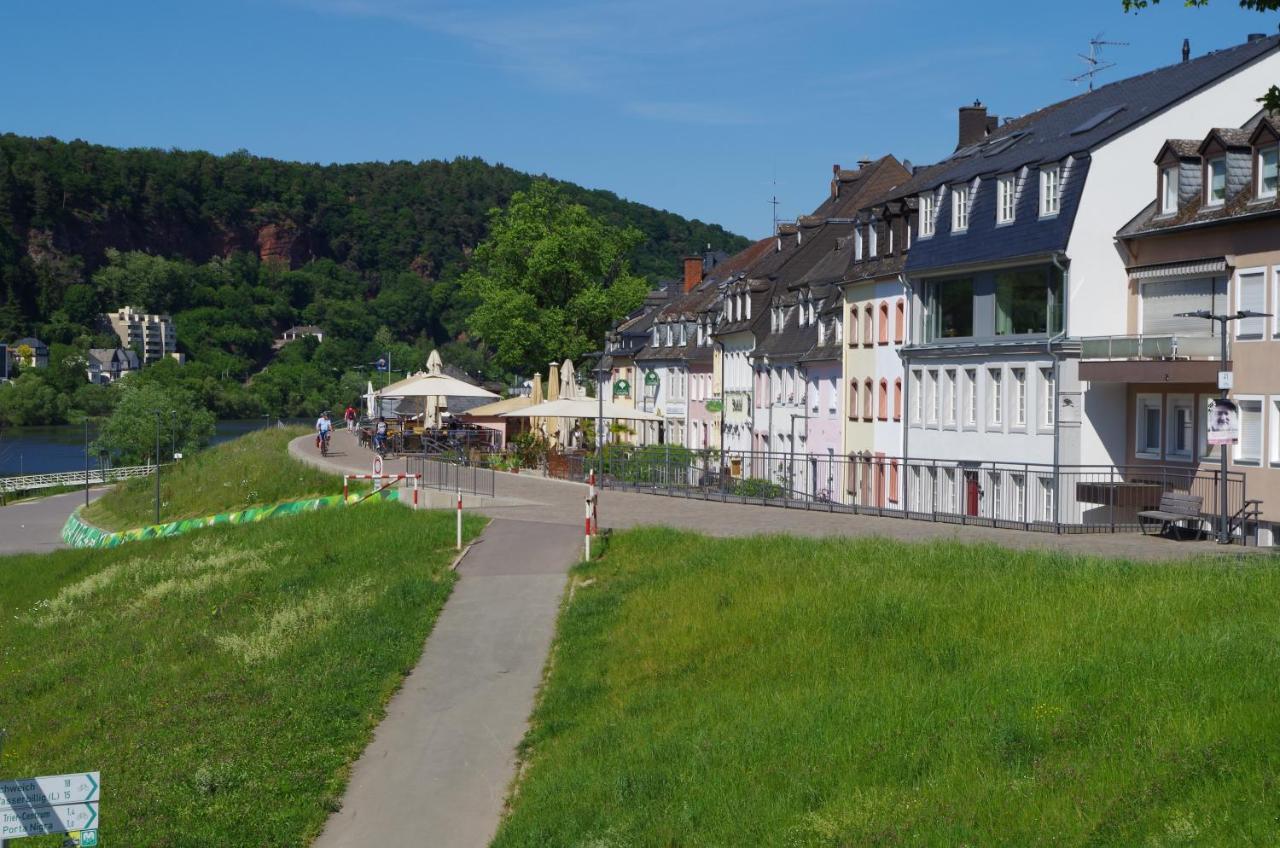 Apartmán Wohnen Am Trierer Moselufer Exteriér fotografie