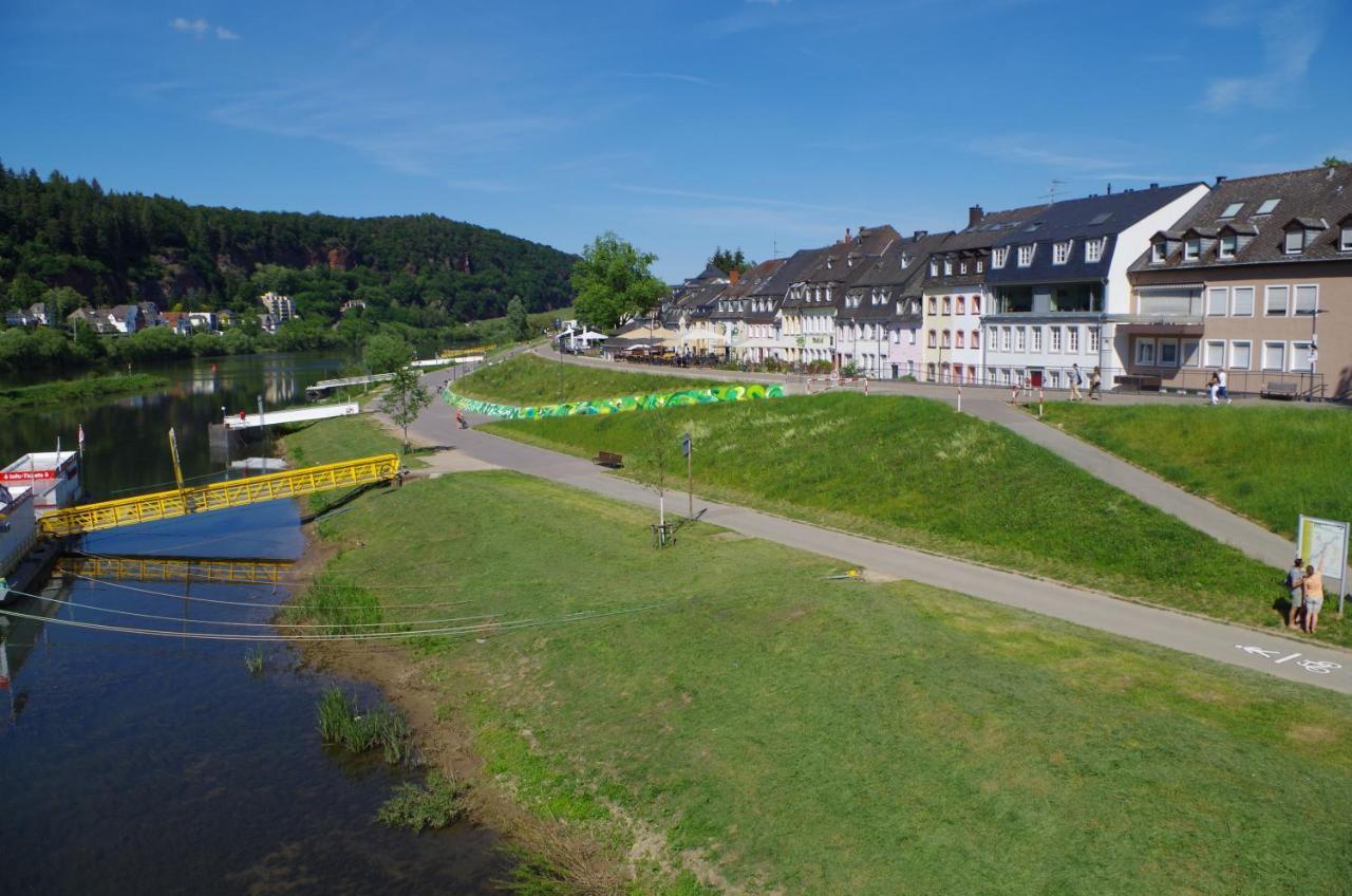 Apartmán Wohnen Am Trierer Moselufer Exteriér fotografie