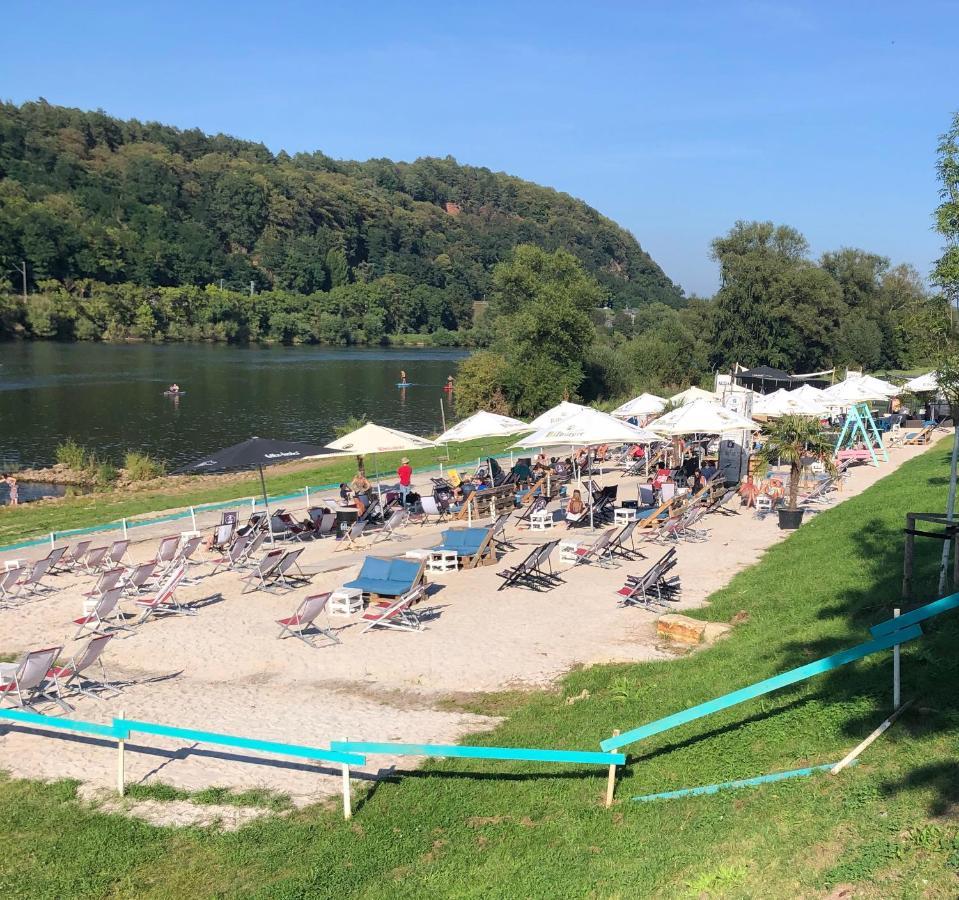 Apartmán Wohnen Am Trierer Moselufer Exteriér fotografie